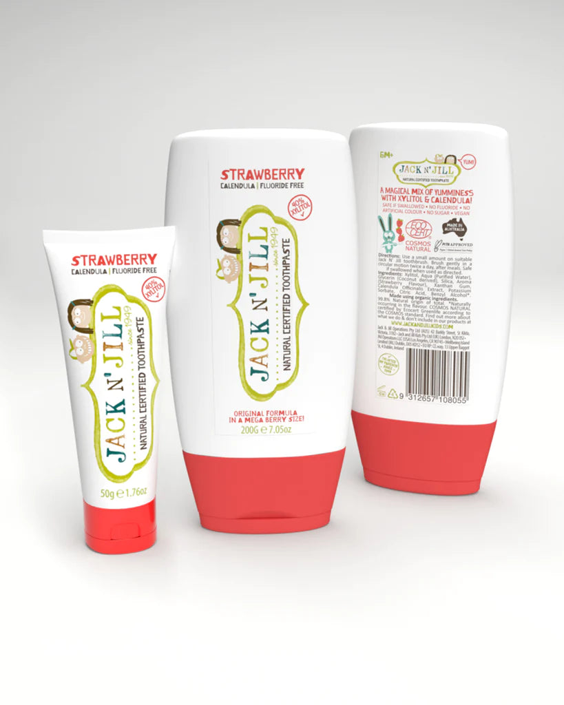 Natural Toothpaste 50g - Variety of Flavours